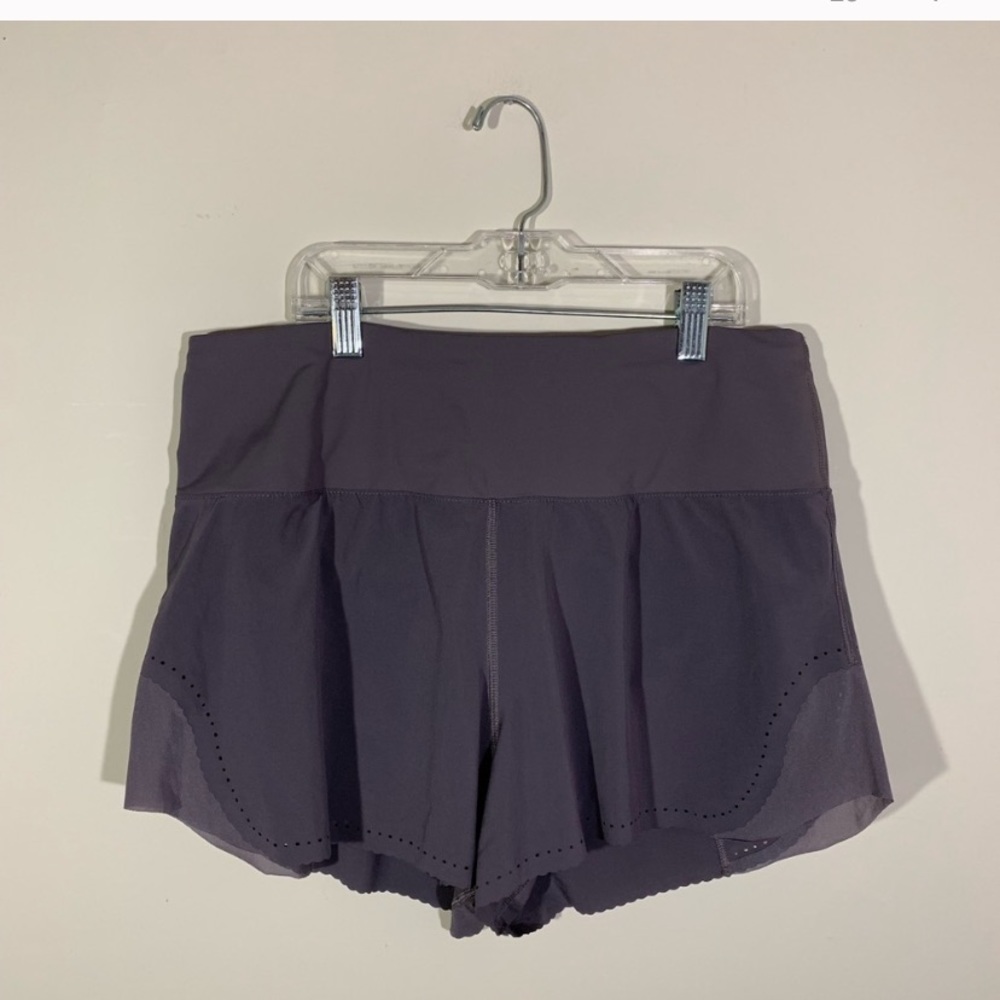 Lululemon Eyelet Mesh Smooth Stride Short